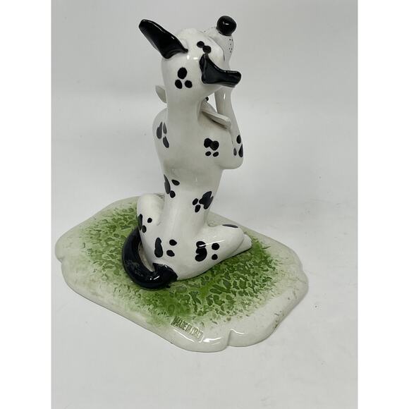 Vtg Dalmatian Dog Collectible Italian Designer Zampiva Porcelain Italy Figurine - Picture 4 of 9
